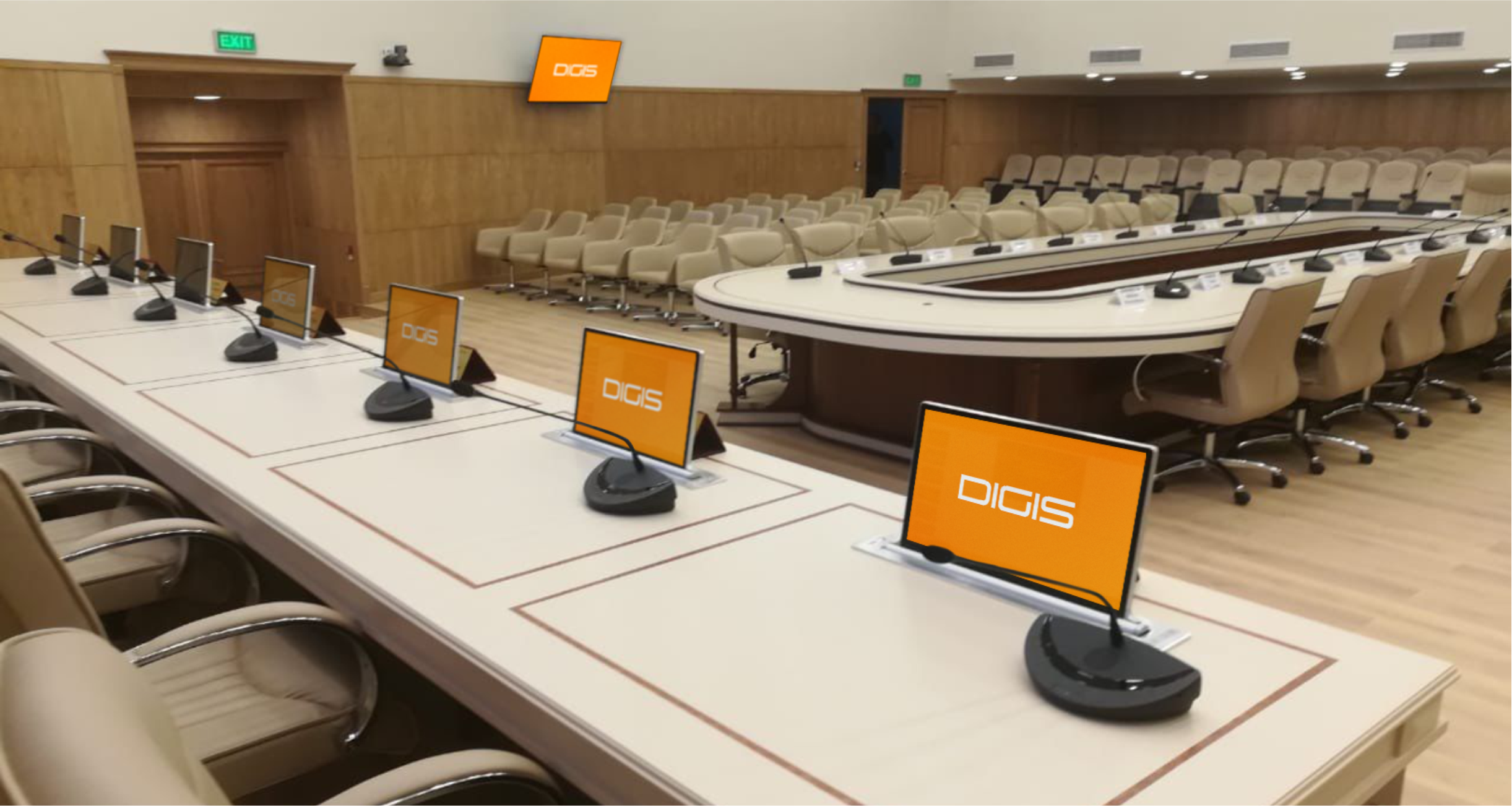 Оснащение конференц-зала - Центральная избирательная комиссия РК